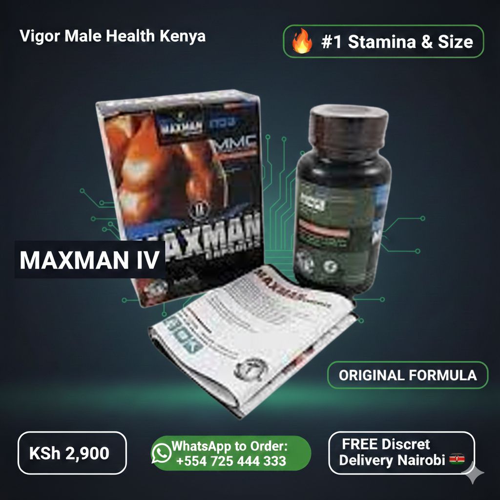 Original Maxman Capsules 60s Kenya | Best Price in Nairobi &amp; Discreet Delivery