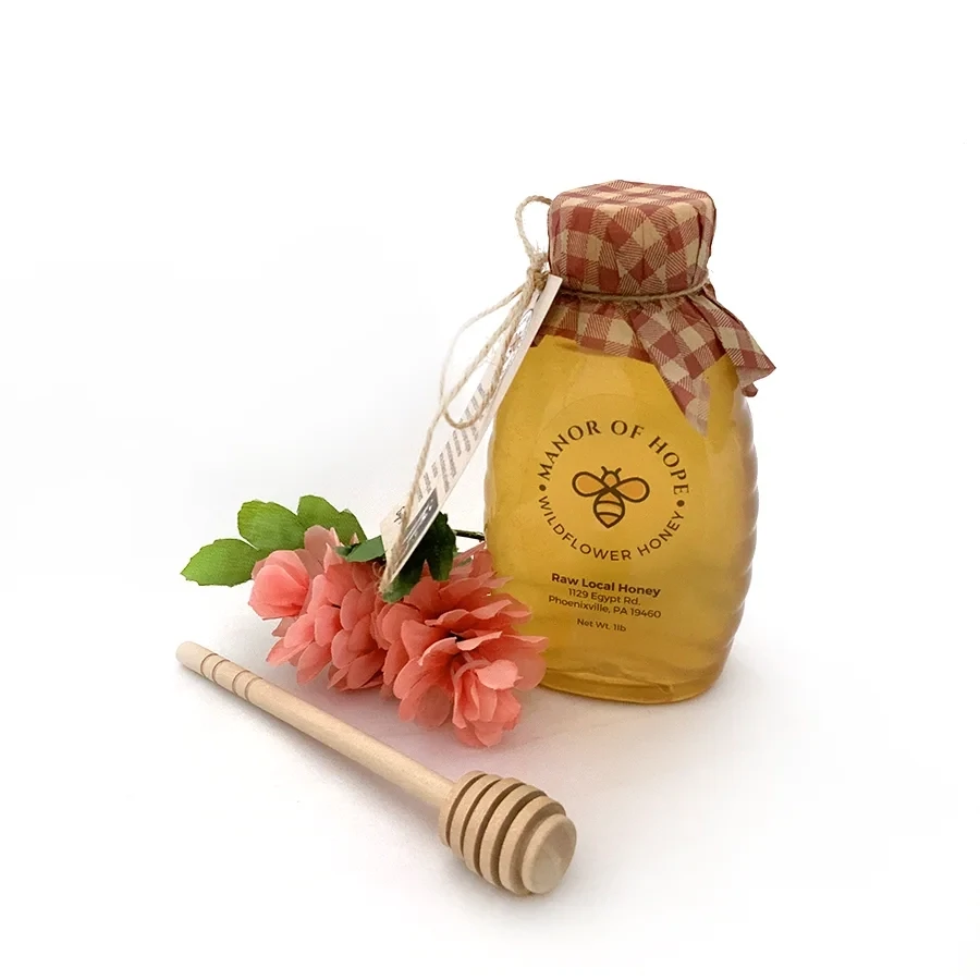 Manor of Hope Wildflower Honey is made in Phoenixville, PA