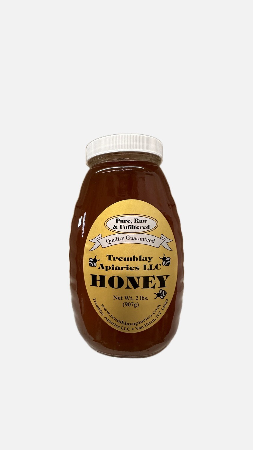 2 LBS RAW HONEY