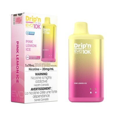 Drip&#39;n by Envi EVO Series 10K Disposable - Pink Lemon Ice