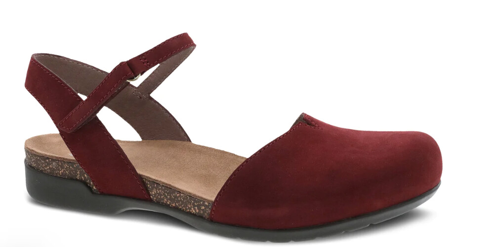 Rowan Milled Nubuck Mary Jane, Vendor SKU: 6025225300, Color: Cinnabar, Size: 37