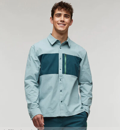 M&#39;s Sumaco LS, Vendor SKU: SUMLS-S24-SSAB-M, Color: SeaSpray/Abyss, Size: M