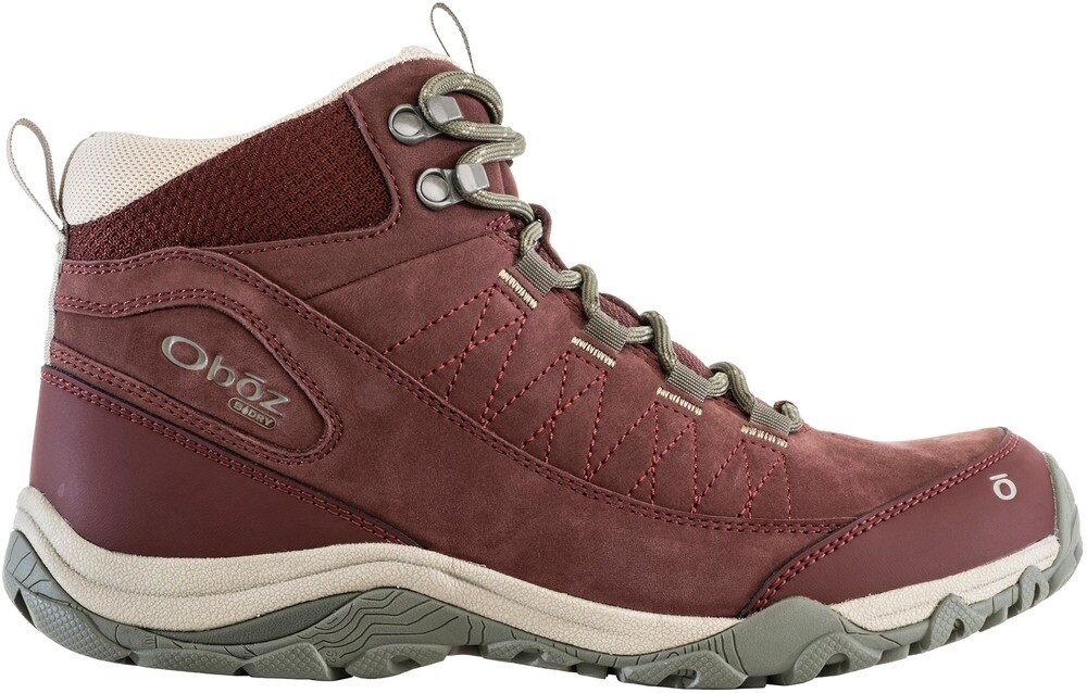 W-OUSEL MID BDRY, Vendor SKU: 72002, Color: PORT, Size: 6.5