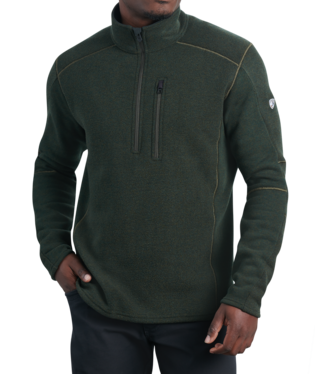 Interceptr 1/4 Zip, Vendor SKU: 3185, Color: Loden, Size: M