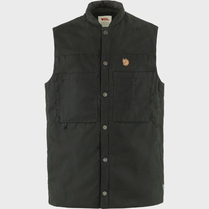 F24 SINGI VEST, Color: BLACK, Size: M