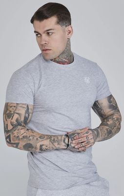 GREY MARL ESSENTIAL T-SHIRT