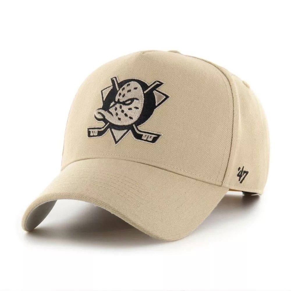 &#39;47 BRAND ANAHEIM DUCKS 47 MVP DT SNAPBACK - KHAKI