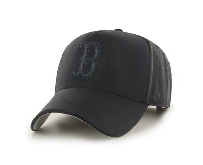 &#39;47 BRAND Boston Red Sox ‘47 MVP DT SNAPBACK - BLACK/BLACK