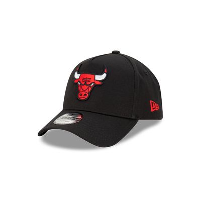 NEW ERA CAP 9FORTY ADJUSTABLE SNAPBACK CHICAGO BULLS - BLACK &amp; TEAM COLOURS