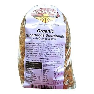 BREAD SUPERFOOD WITH CHIA AND QUINOA 600G