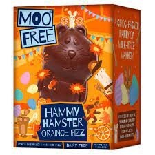 *CHOC EASTER HAMSTER ORANGE MOO FREE 80G