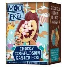 *CHOC EASTER EGG CHOCCY EGGSPLOSION MOO FREE 80G