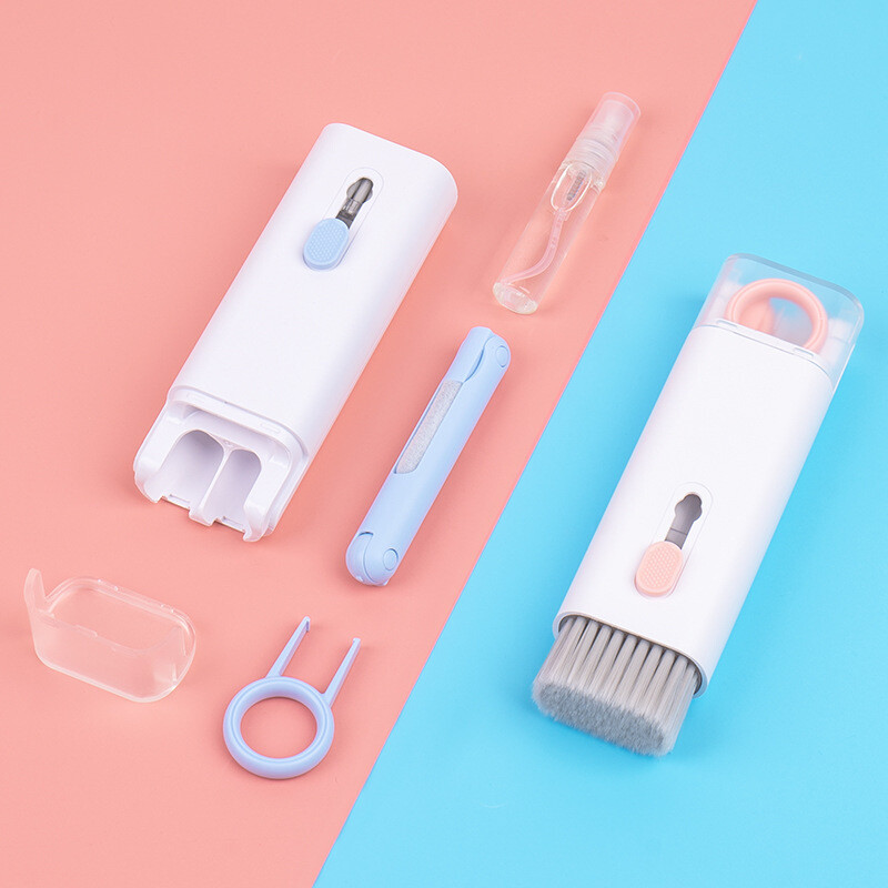 Keyboard Cleaning Tool Set Seven-in-one Cleaning Dust Removal Computer Mobile Phone Brush Multi-function Ears