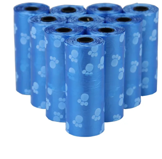Dog Poop Bags  Eco Friendly, 10-40 Roll (15 Bag/ Roll)
