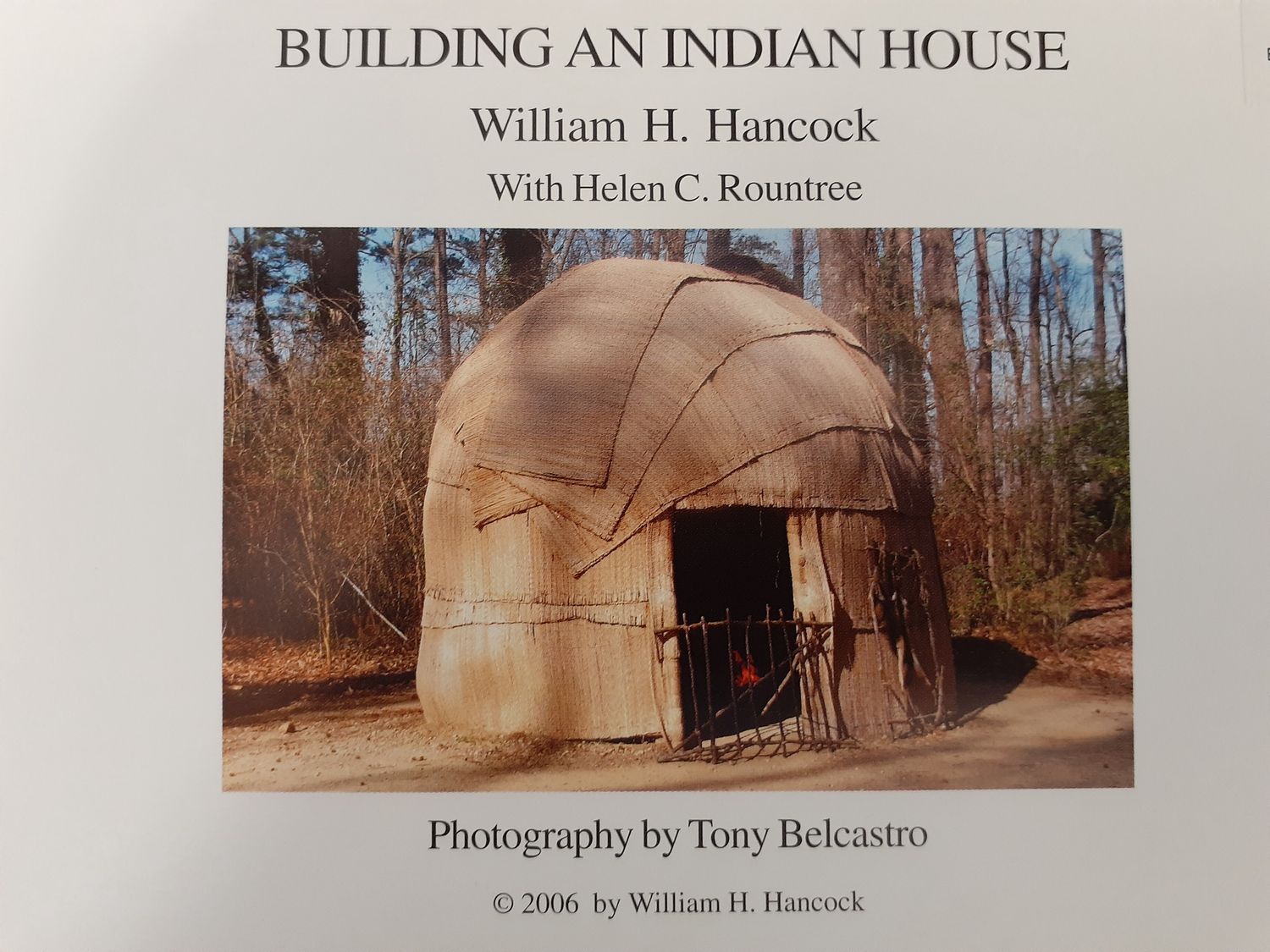 Building An Indian House