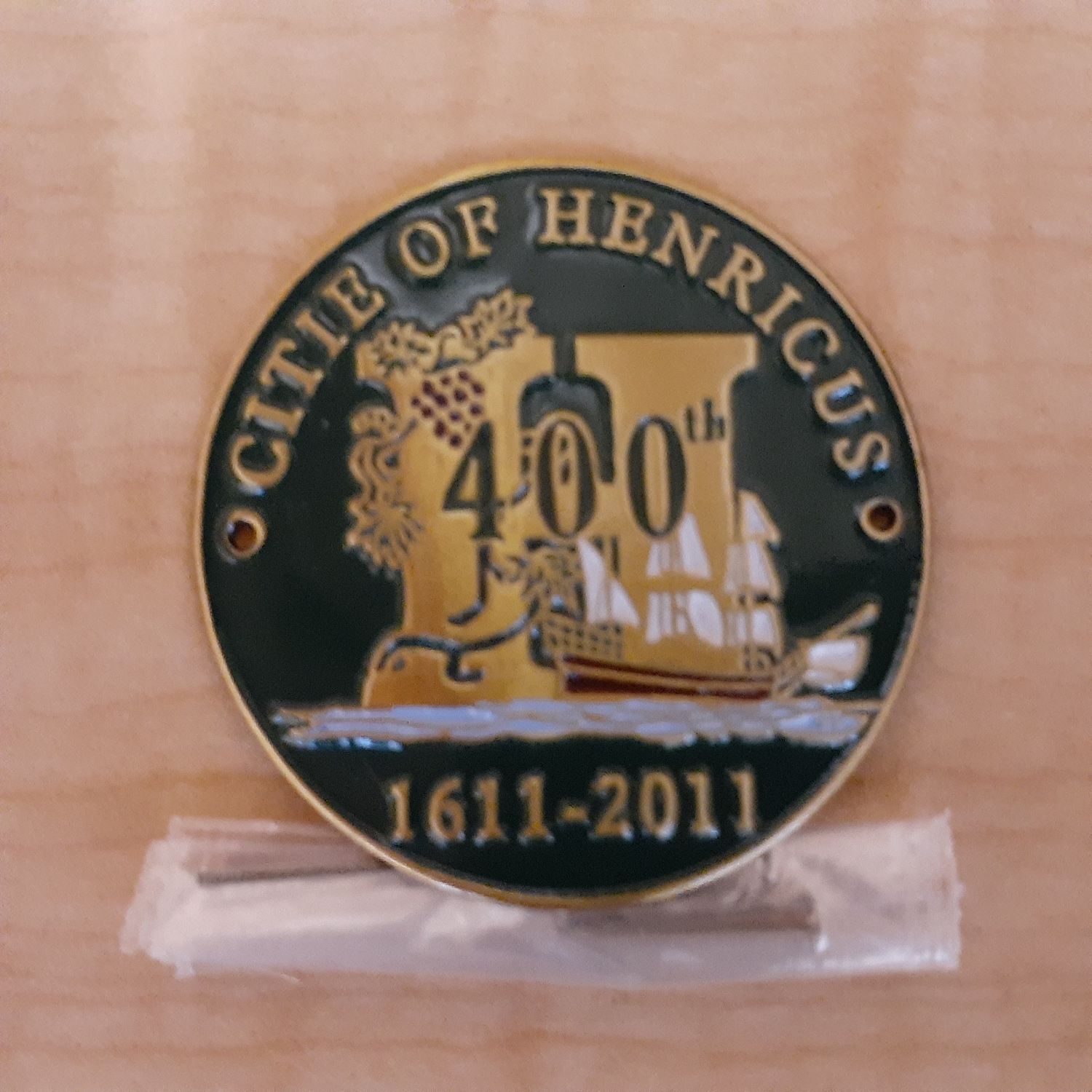 Henricus 400th Hiking Medal