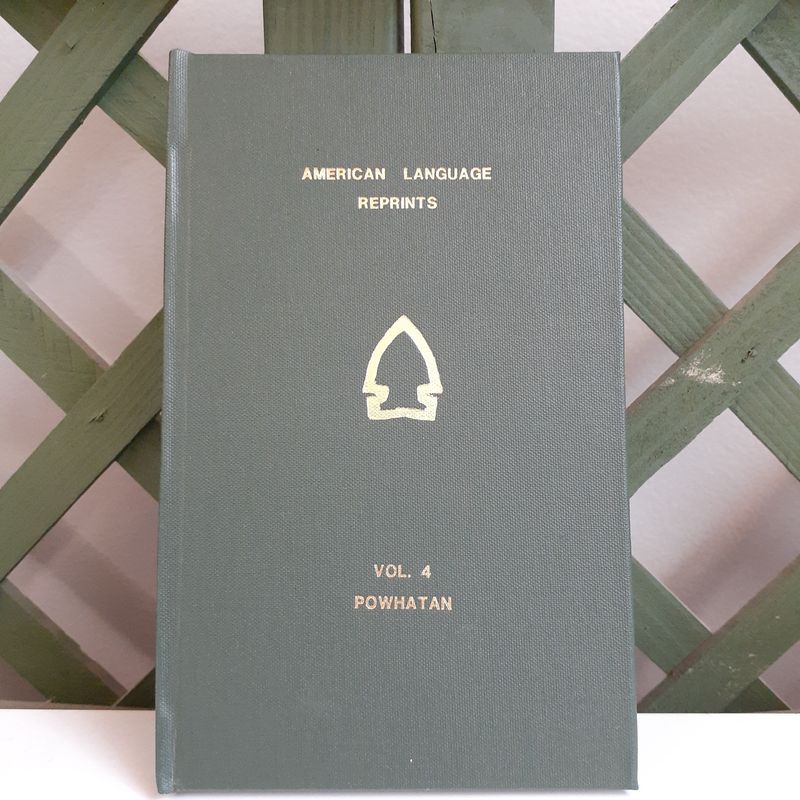 A Vocabulary Of Powhatan