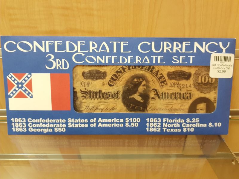 3rd Confederate Currency Set