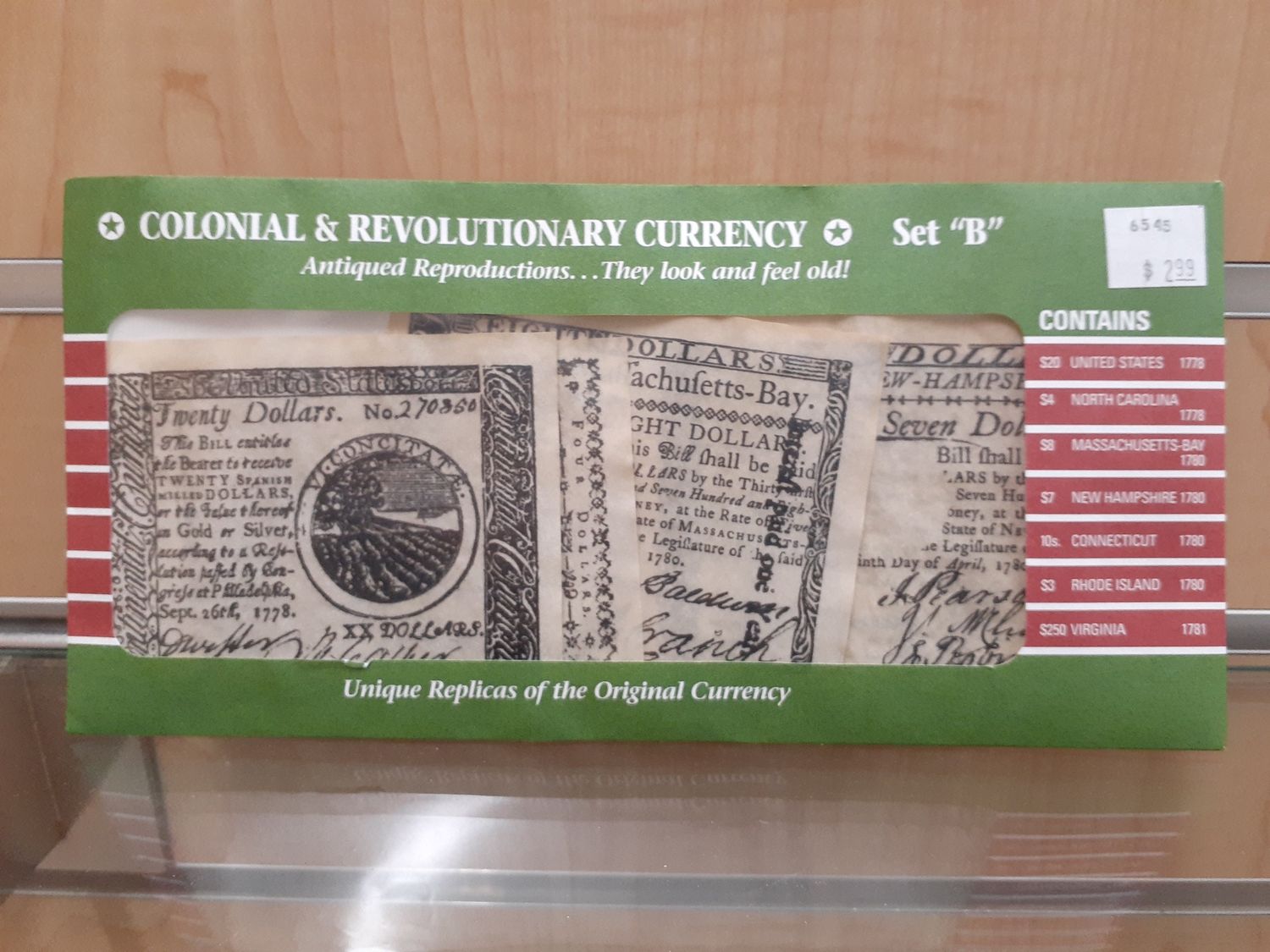 Colonial &amp; Rev Currency Set B