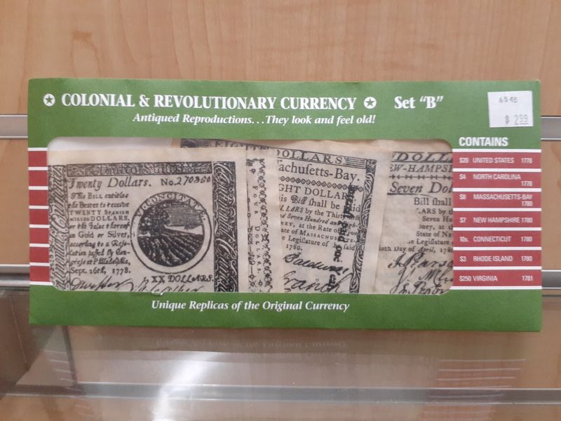 Colonial &amp; Rev Currency Set B