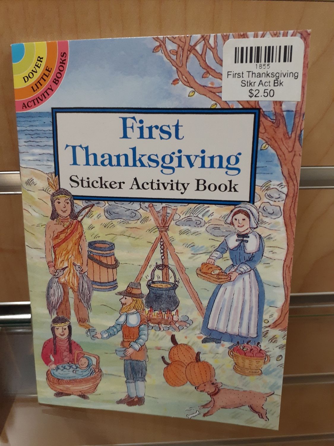 First Thanksgiving Stkr Act Bk