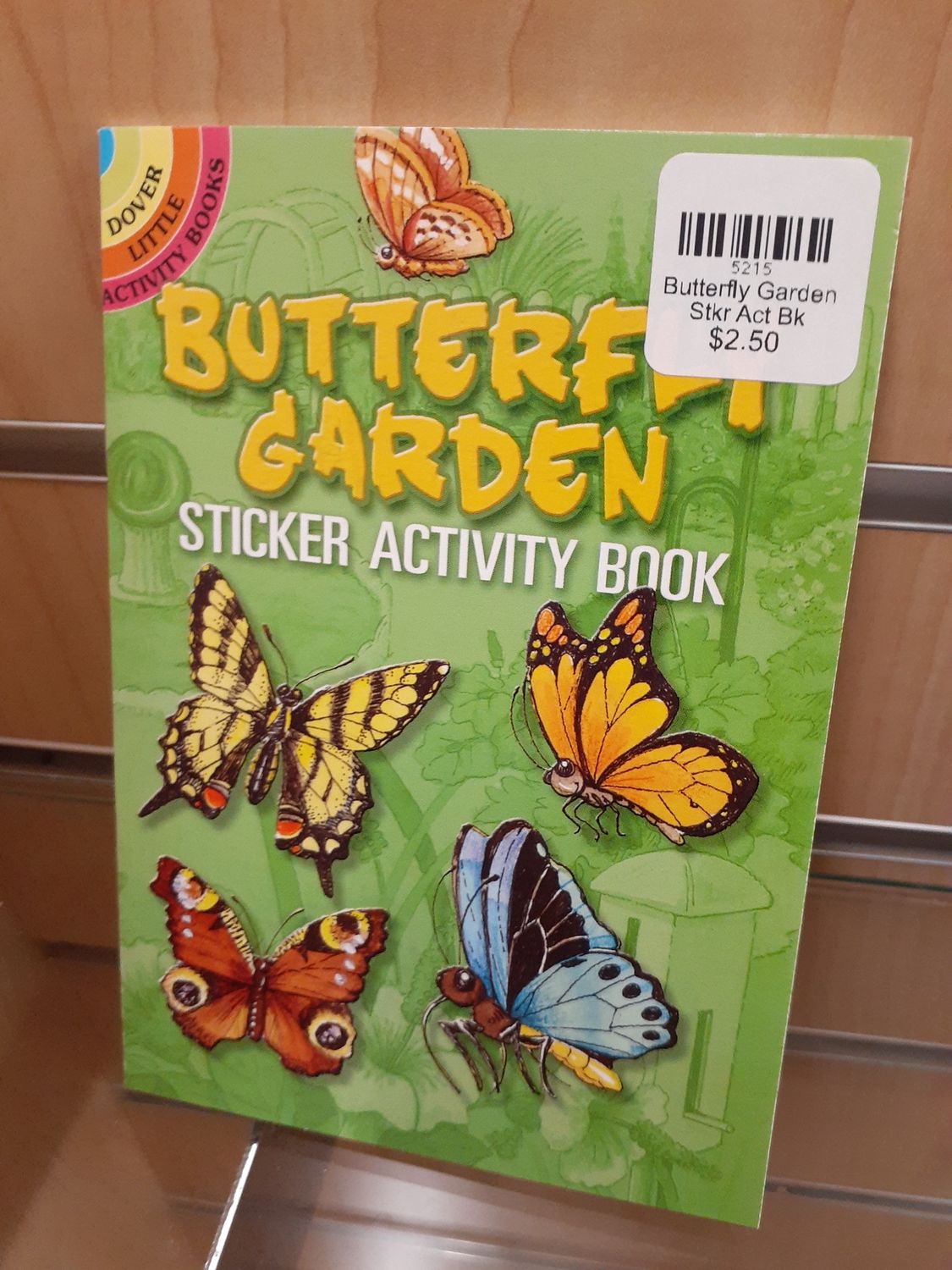 Butterfly Garden Stkr Act Bk