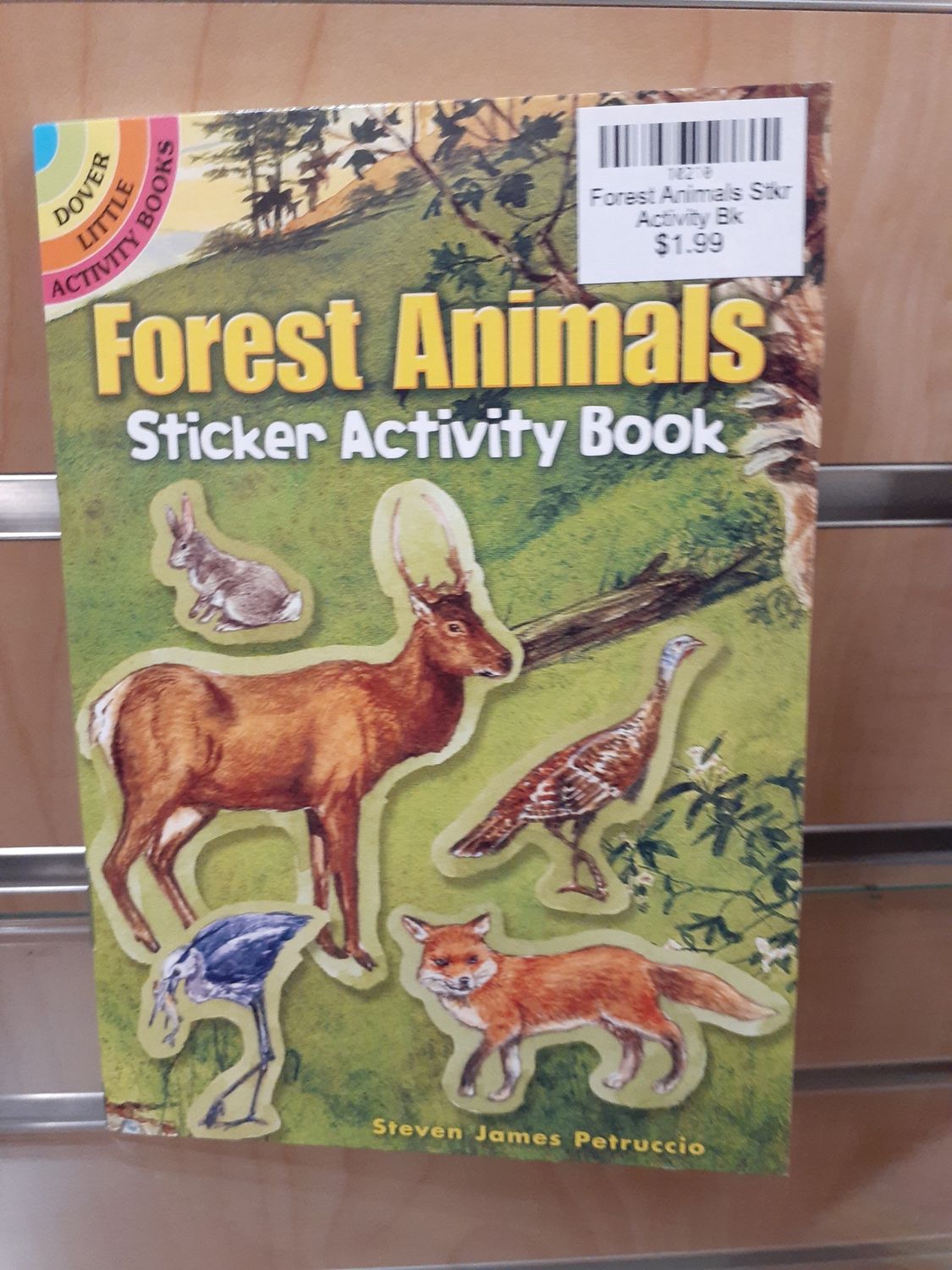 Forest Animals Stkr Activity Bk