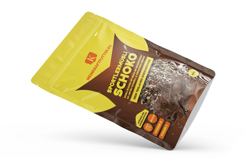 KRAFTFUTTER Sportler Müsli Schoko 500g