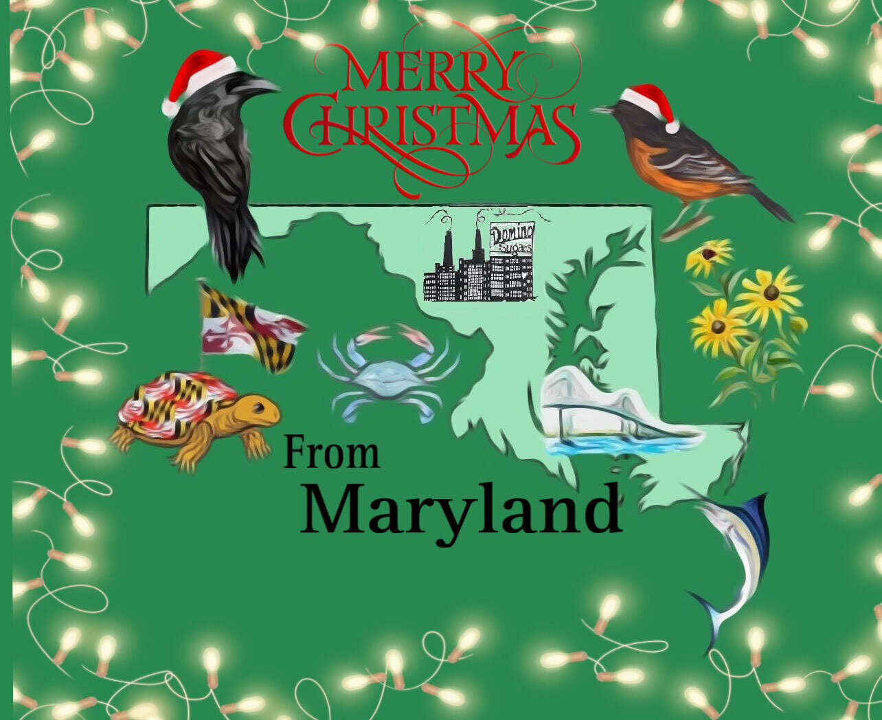 Merry Christmas Ravens