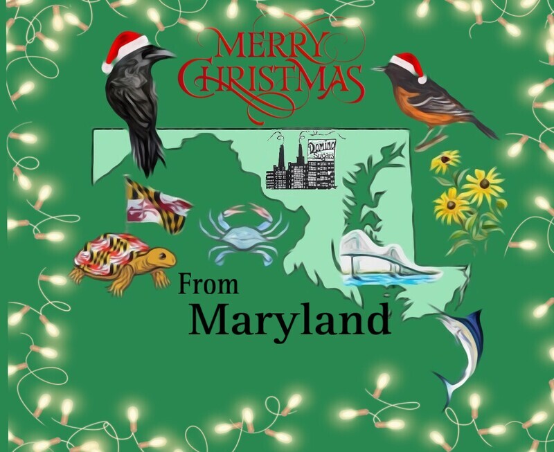 Merry Christmas Ravens