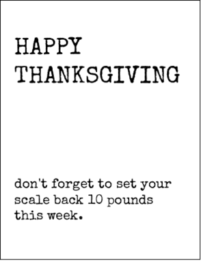 Thanksgiving Scale Hack