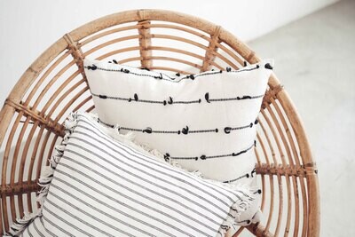 MONOCHROME SCATTER CUSHION COVER