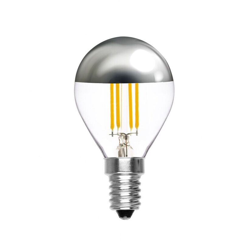 Ampoule LED E14  - Calotte argentée