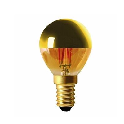 Ampoule LED E14 - Calotte dorée