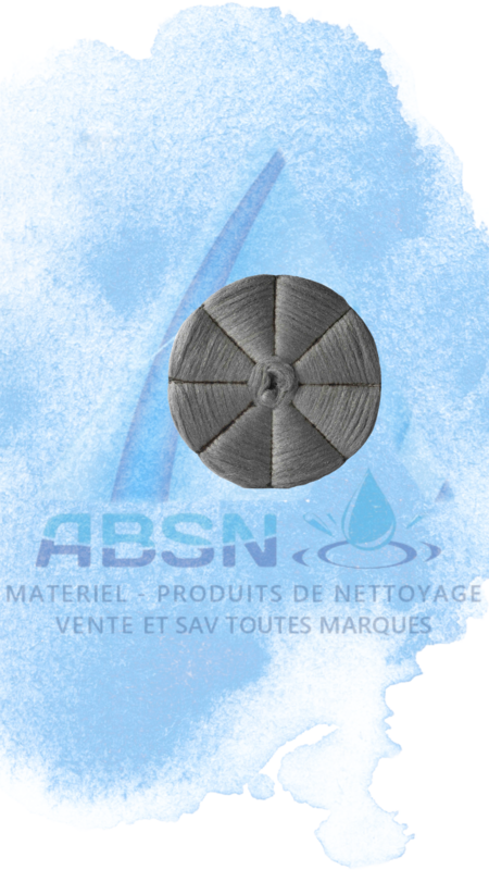 DISQUE LAINE ACIER INOX -- 432mm -- 17 pouces