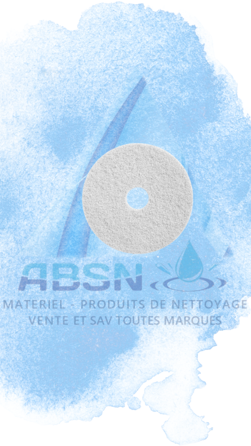 DISQUE BLANC -- 406 mm -- 16 pouces -- Carton de 5 pièces