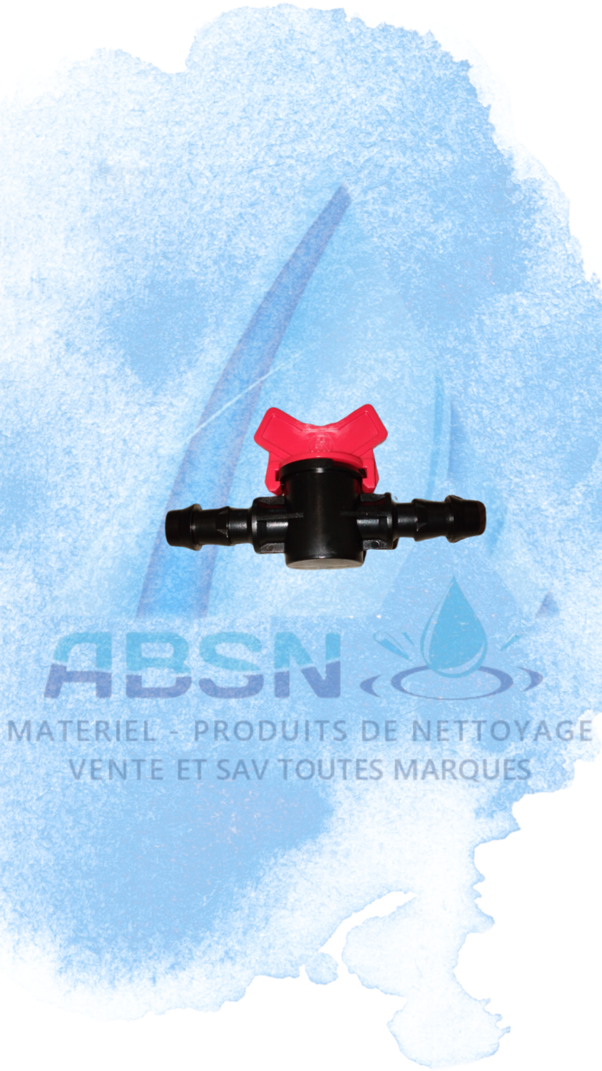 VANNE ROBINET -- Nova 52BT -- Rouge -- Vidange eau propre