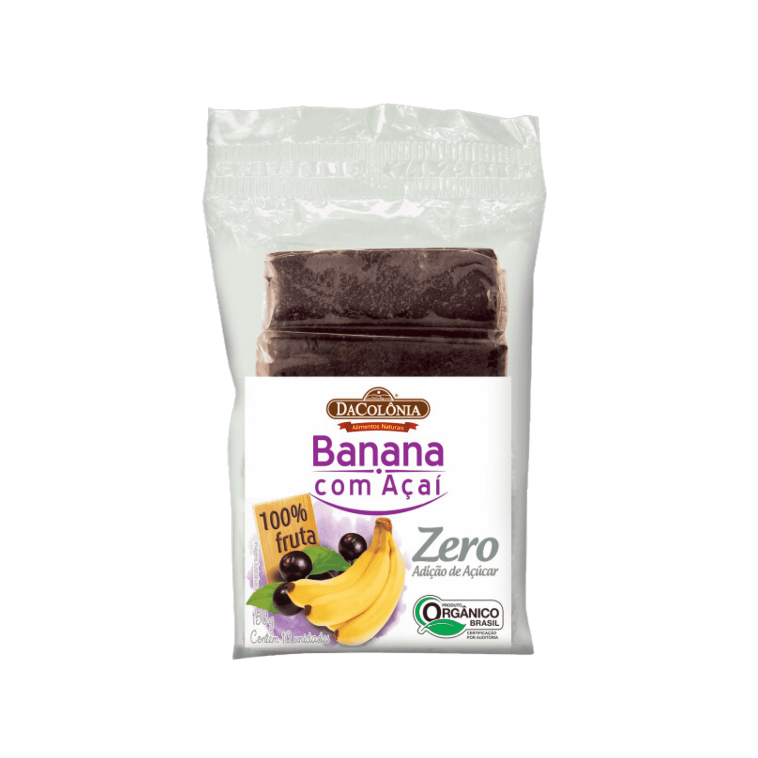 Da Colonia Barrinha de Banana Com Acai 150g