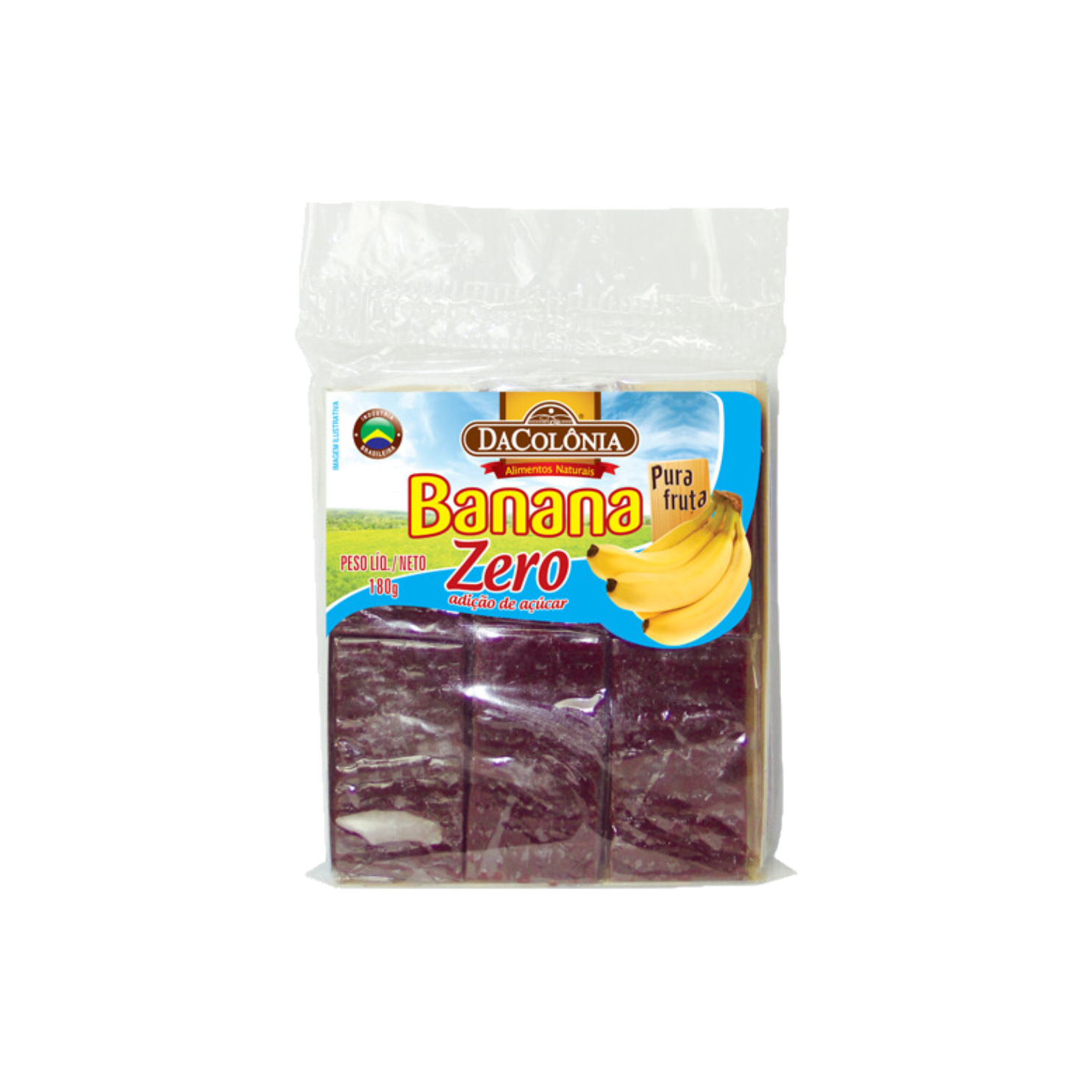 Da Colonia Banana Zero Adicao Acucar 180g