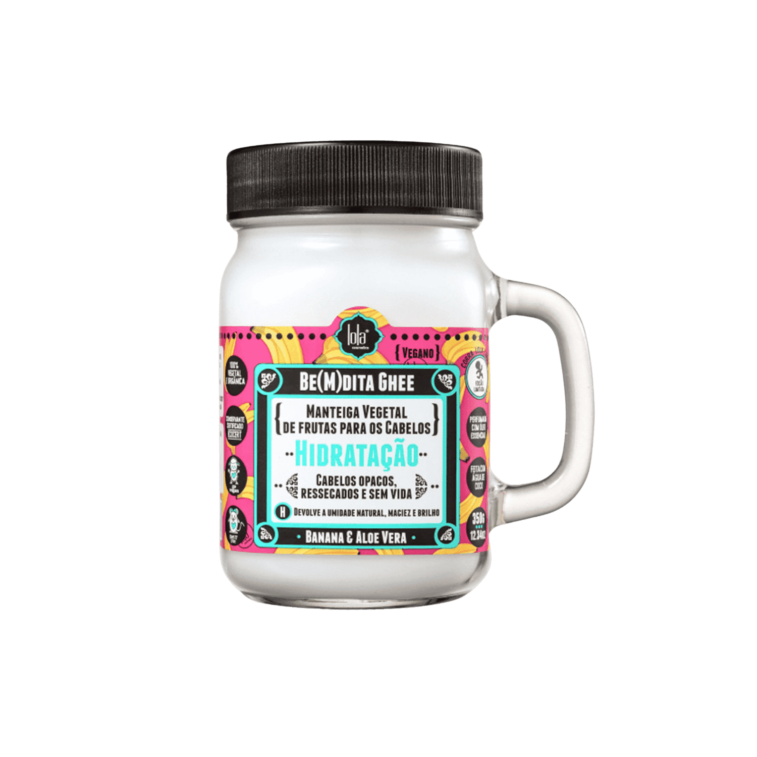 Lola Ghee Hidratacao Banana e Aloe Vera 350g