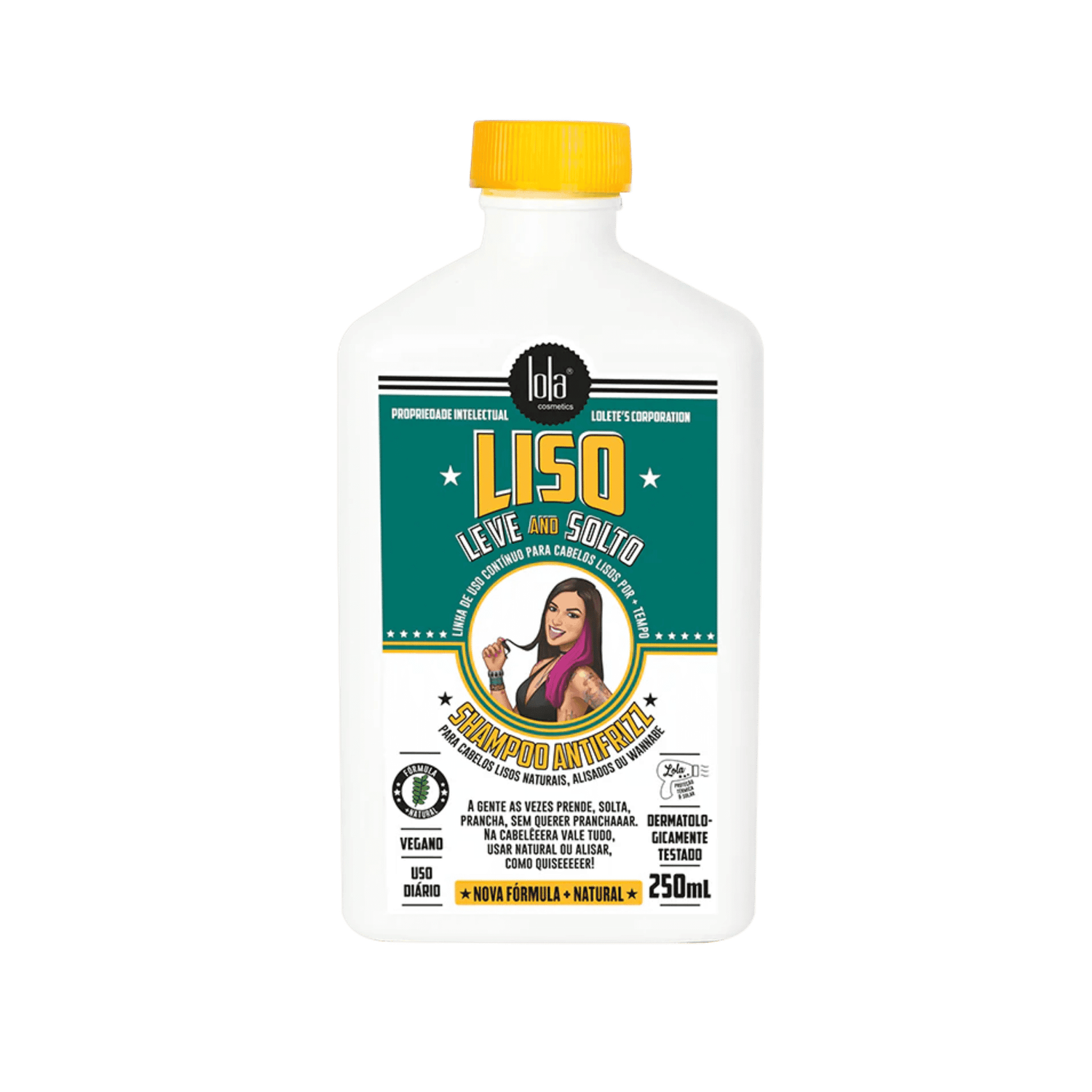 Lola Liso Leve e Solto Shampoo Antifrizz 250ml