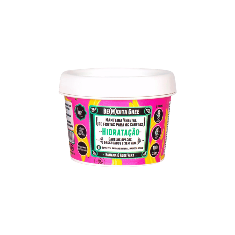 Lola Ghee Hidratacao Banana e Aloe Vera 100g