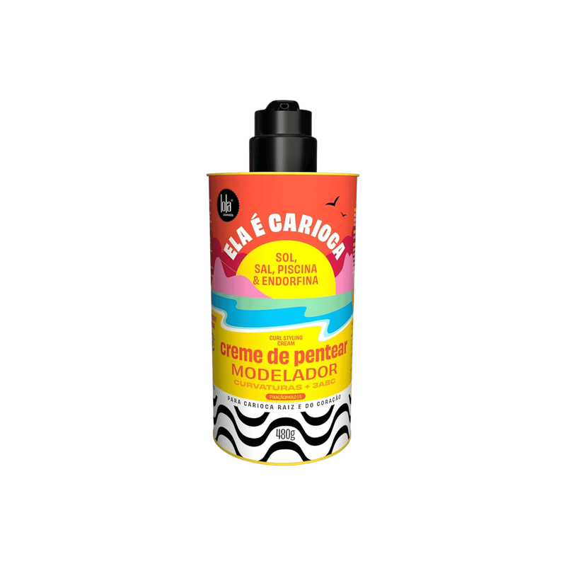 Lola Ela e Carioca Creme de Pentear Modelador + 4ABC 480g