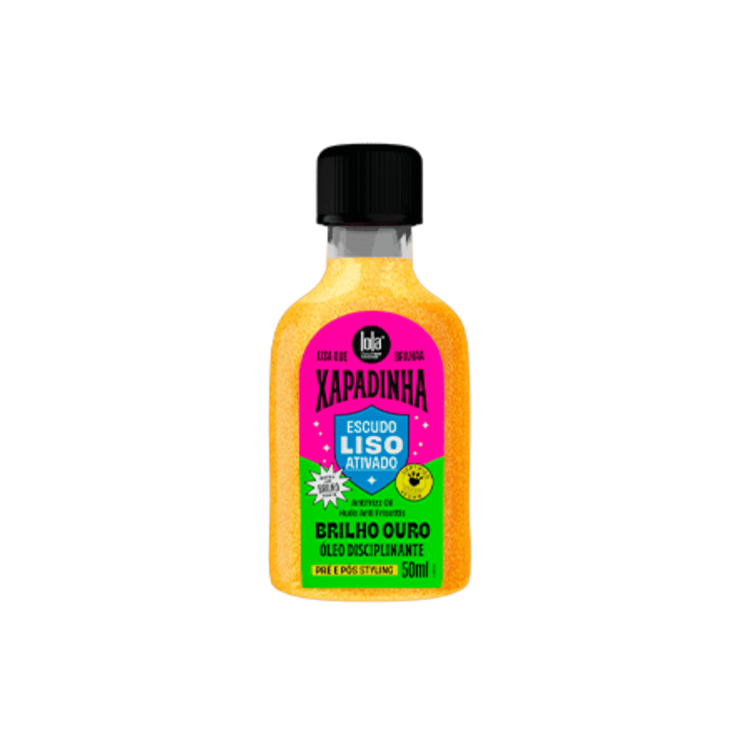 Lola Xapadinha Brilho Ouro Oleo Disciplinante 50ml