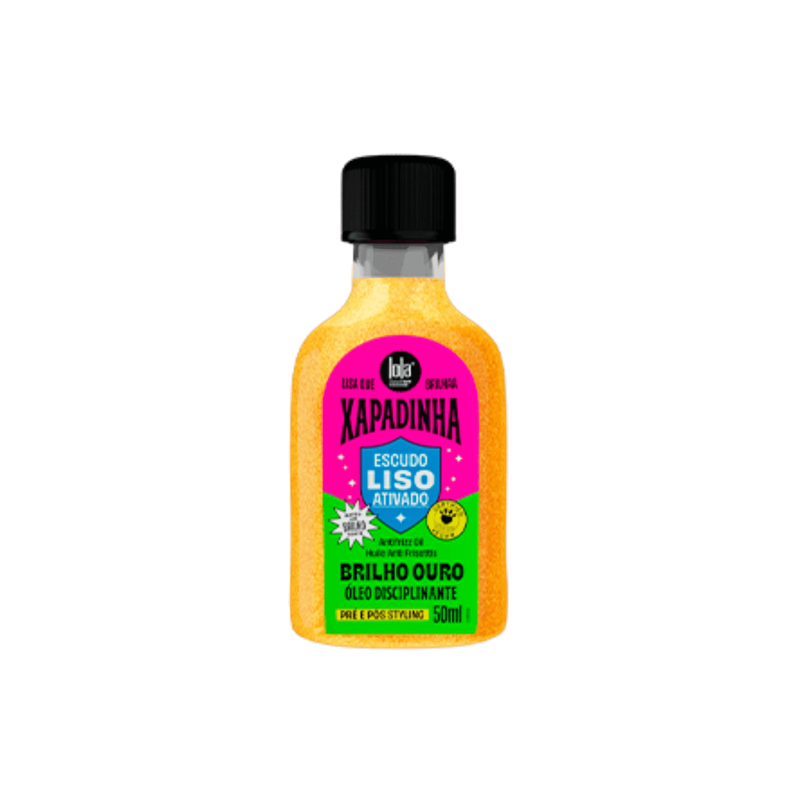 Lola Xapadinha Brilho Ouro Oleo Disciplinante 50ml