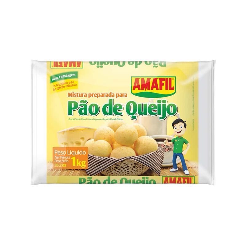 Cheese bread Mix - Mistura De Pão De Queijo - Amafil - 1kg