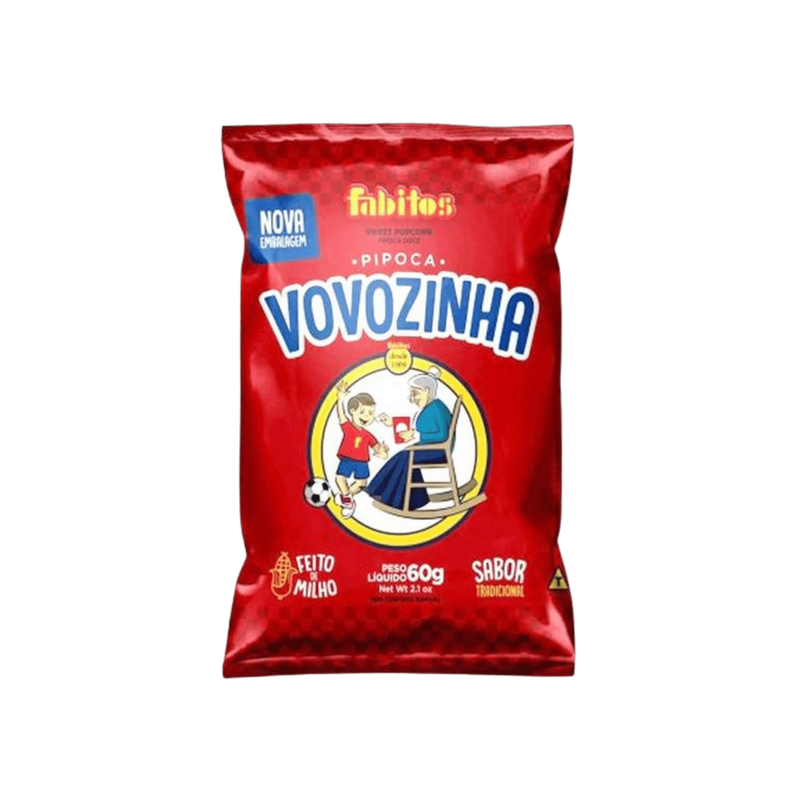 Vovozinha Pipoca Doce - 60g 