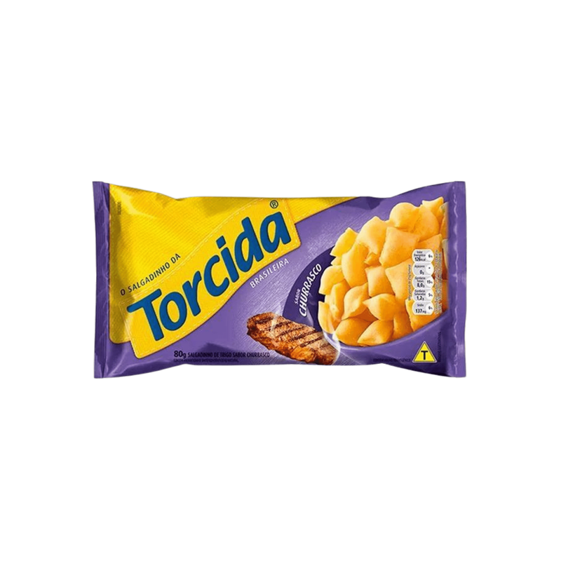 Torcida Salgadinho Sabor Churrasco - 100g