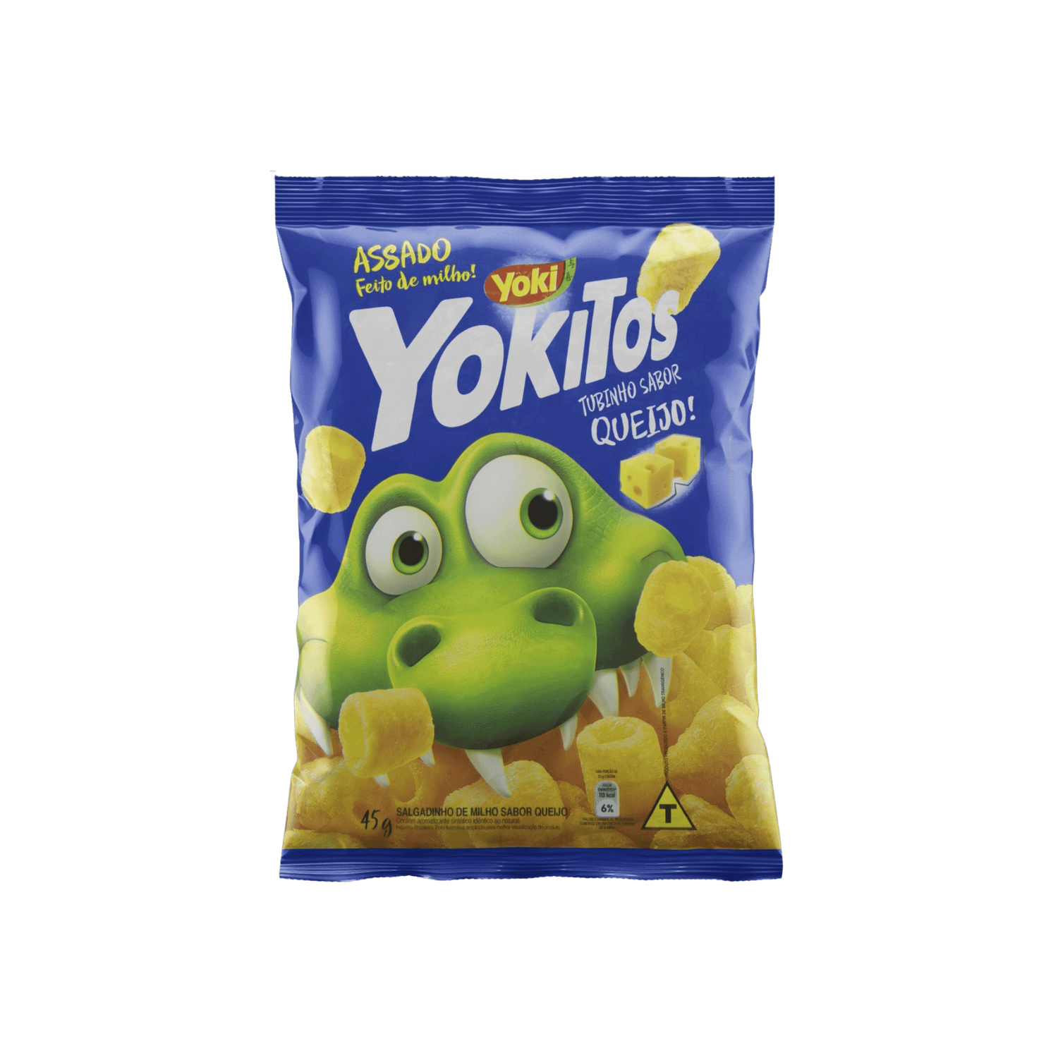 Salgadinho Yokitos Tubinho Queijo - 45g 