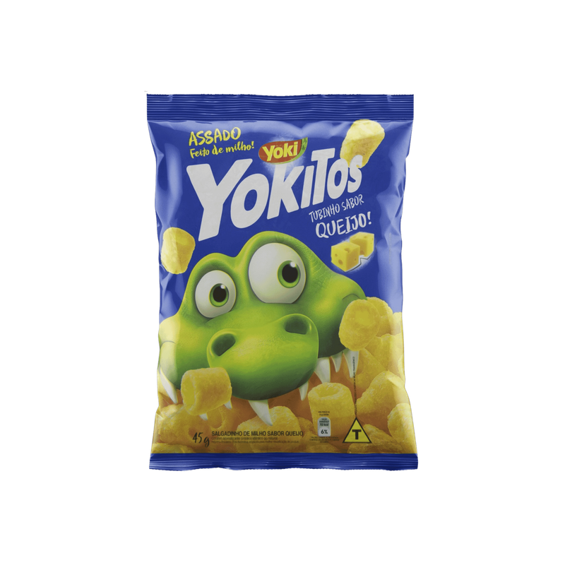 Salgadinho Yokitos Tubinho Queijo - 45g 